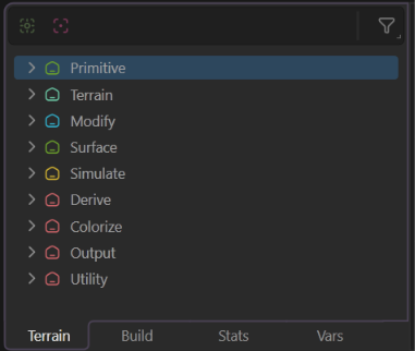 Category as Tabs